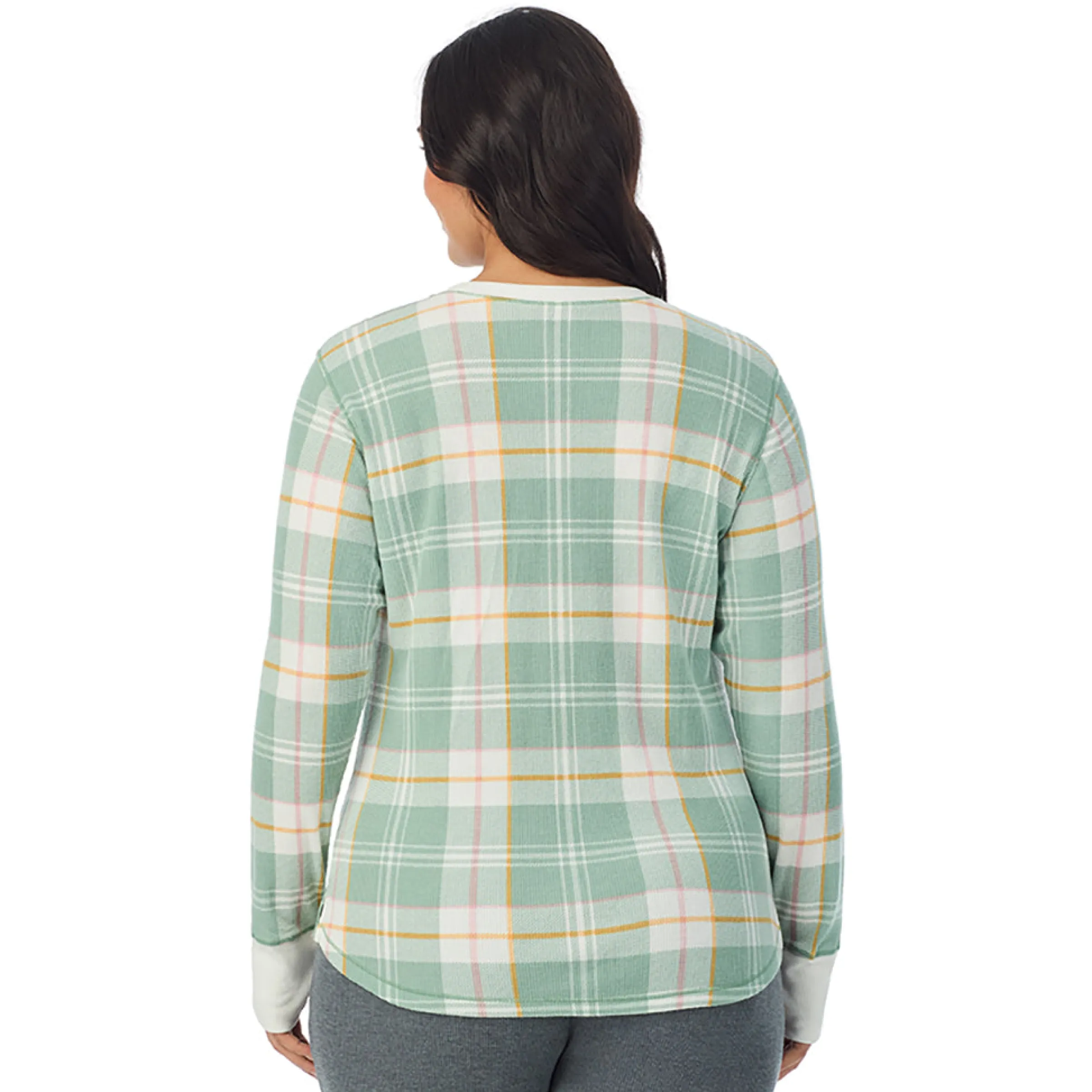 Hot Cozy Stretch Thermal Long Sleeve Crew PLUS Women Plus Size|Long Sleeves