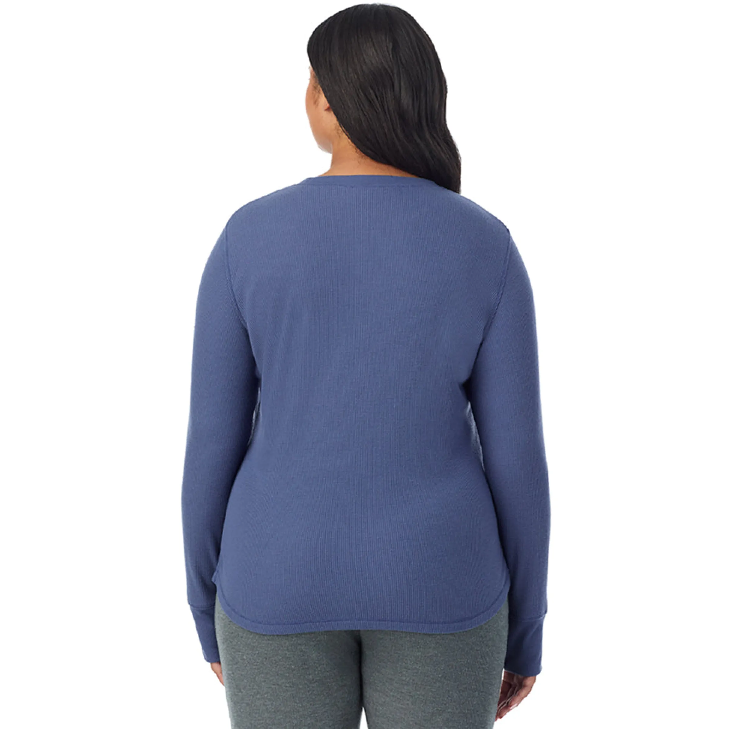Hot Cozy Stretch Thermal Long Sleeve Crew PLUS Women Plus Size|Long Sleeves