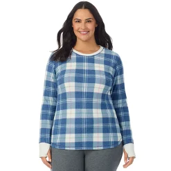 Hot Cozy Stretch Thermal Long Sleeve Crew PLUS Women Plus Size|Long Sleeves