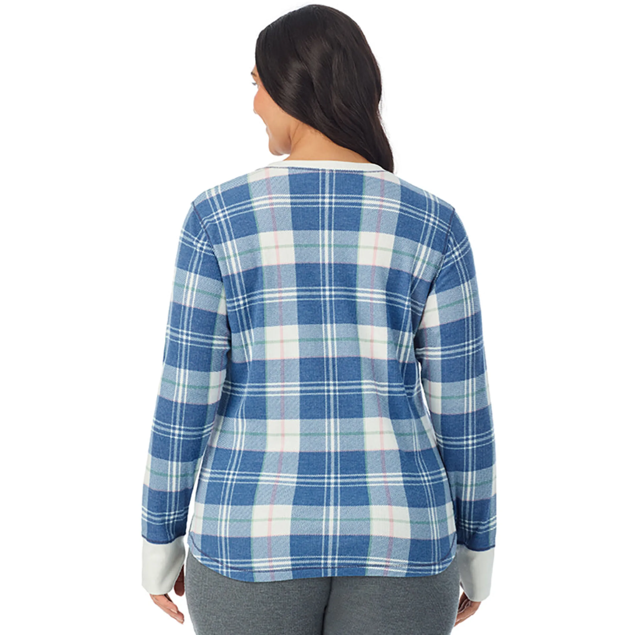Hot Cozy Stretch Thermal Long Sleeve Crew PLUS Women Plus Size|Long Sleeves