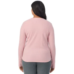 Hot Cozy Stretch Thermal Long Sleeve Crew PLUS Women Plus Size|Long Sleeves