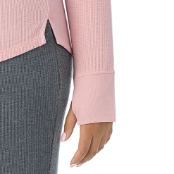 Hot Cozy Stretch Thermal Long Sleeve Crew PLUS Women Plus Size|Long Sleeves
