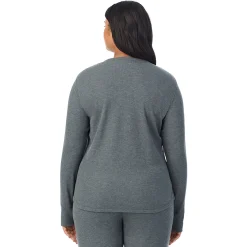 Hot Cozy Stretch Thermal Long Sleeve Crew PLUS Women Plus Size|Long Sleeves