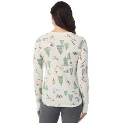 Hot Cozy Stretch Thermal Long Sleeve Crew Women Long Sleeves