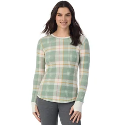 Hot Cozy Stretch Thermal Long Sleeve Crew Women Long Sleeves
