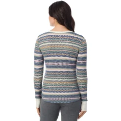 Hot Cozy Stretch Thermal Long Sleeve Crew Women Long Sleeves