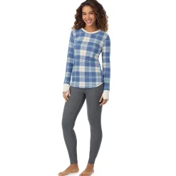 Hot Cozy Stretch Thermal Long Sleeve Crew Women Long Sleeves
