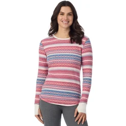 Hot Cozy Stretch Thermal Long Sleeve Crew Women Long Sleeves