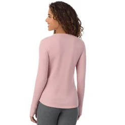 Hot Cozy Stretch Thermal Long Sleeve Crew Women Long Sleeves