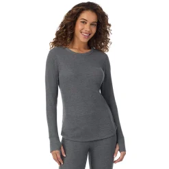 Hot Cozy Stretch Thermal Long Sleeve Crew Women Long Sleeves