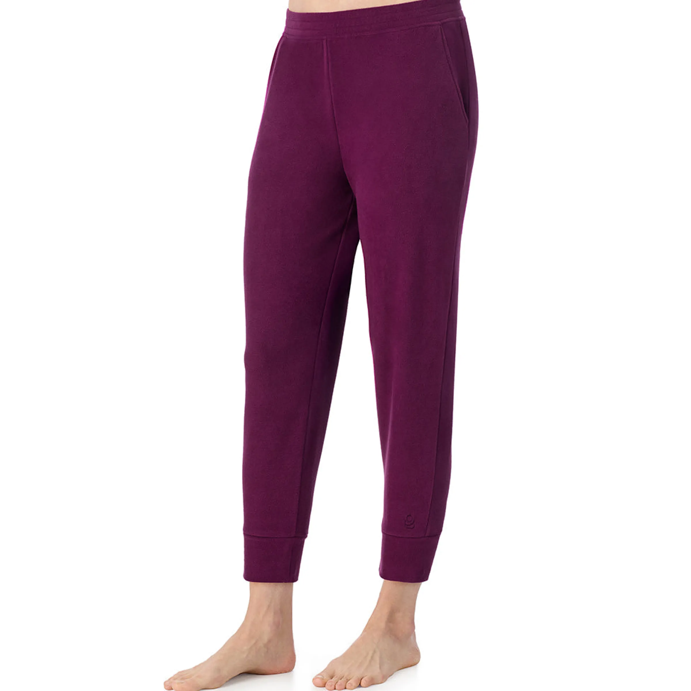 Outlet x Jennifer Lake Fleecewear with Stretch Cropped Jogger Women Bottoms