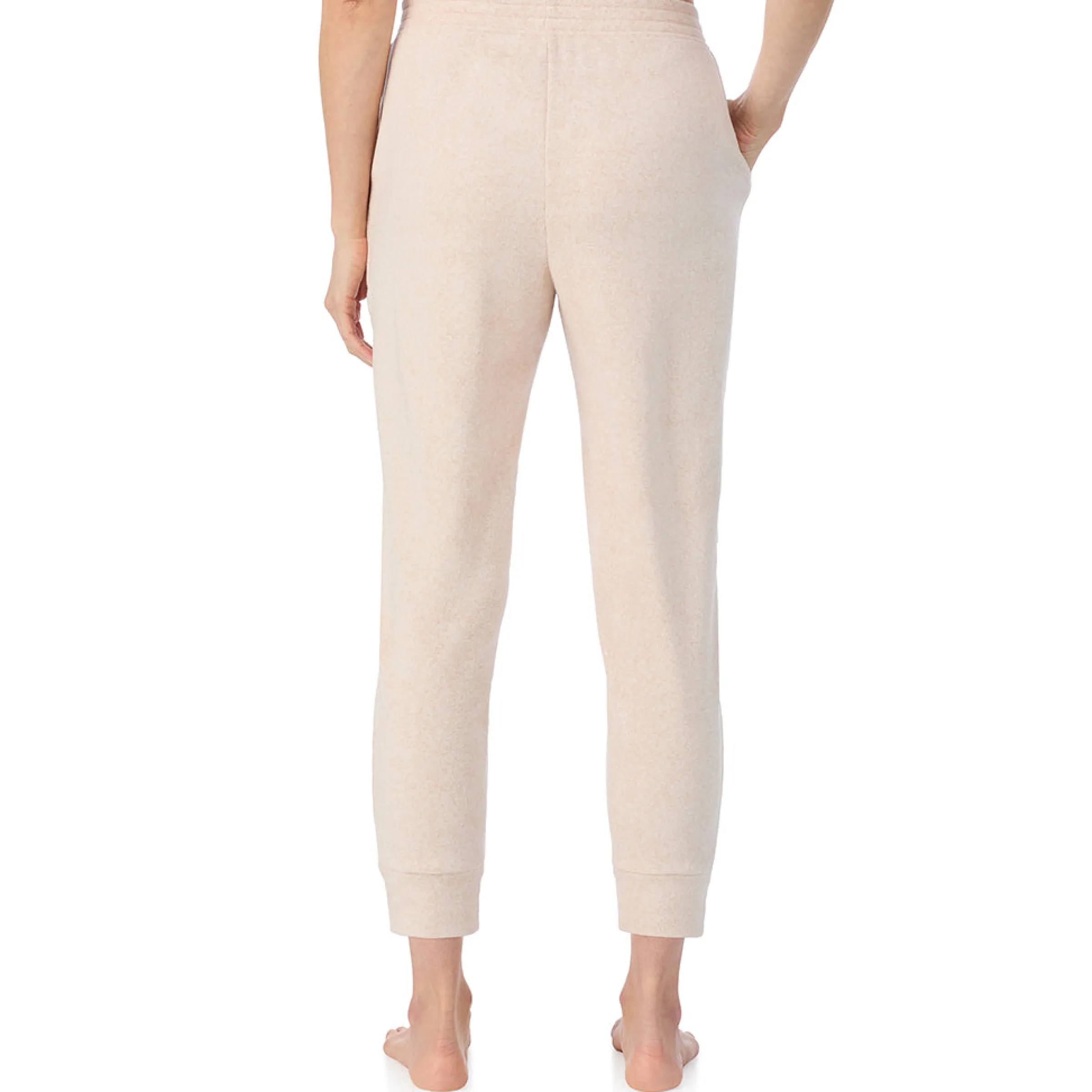 Outlet x Jennifer Lake Fleecewear with Stretch Cropped Jogger Women Bottoms