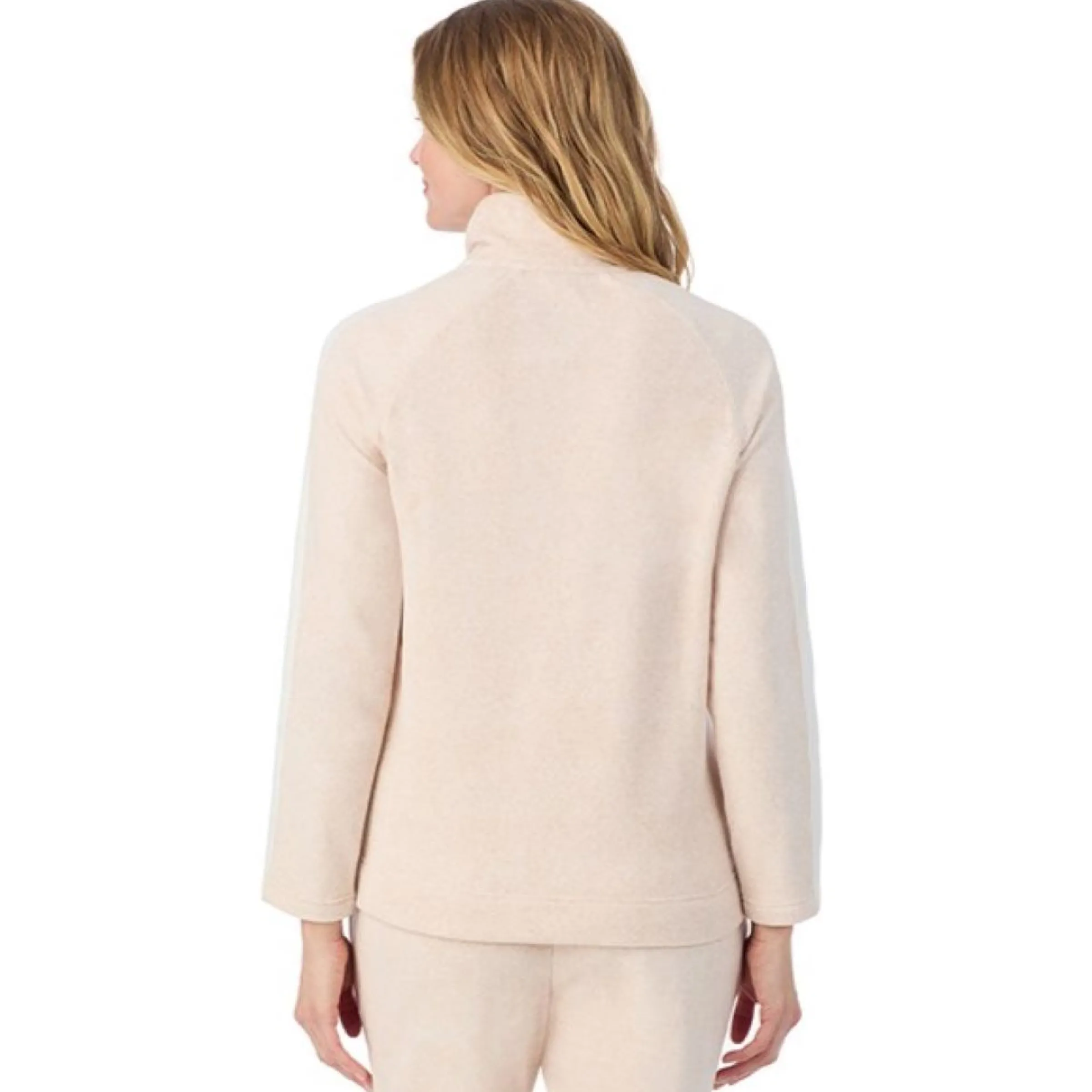 Hot x Jennifer Lake Fleecewear with Stretch Half-Zip Pullover Women Lounge|Wraps + Hoodies