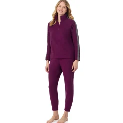 Hot x Jennifer Lake Fleecewear with Stretch Half-Zip Pullover Women Lounge|Wraps + Hoodies
