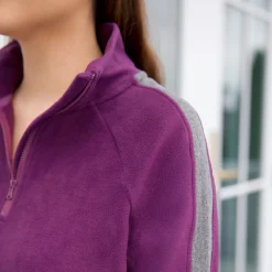 Hot x Jennifer Lake Fleecewear with Stretch Half-Zip Pullover Women Lounge|Wraps + Hoodies
