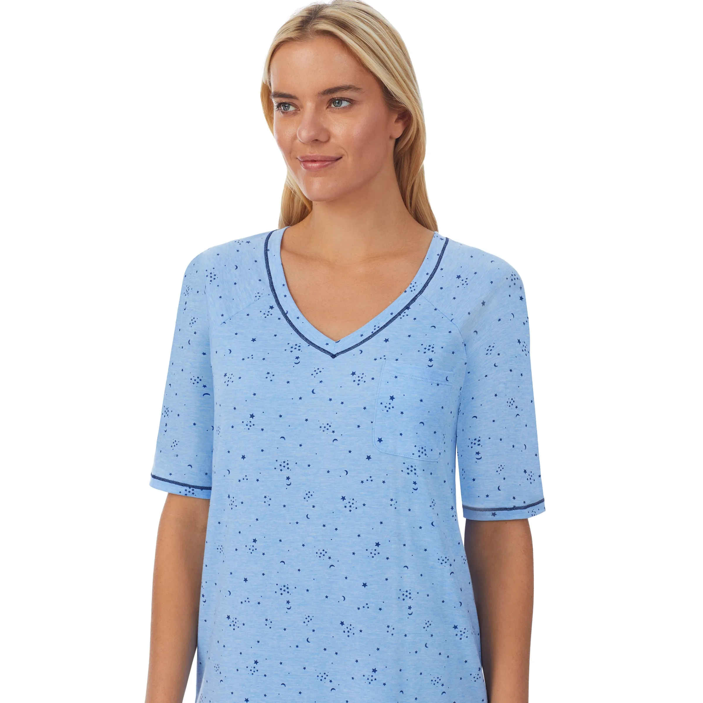 Discount Cuddl Smart Elbow Sleeve Sleep Tee Women Sleepwear