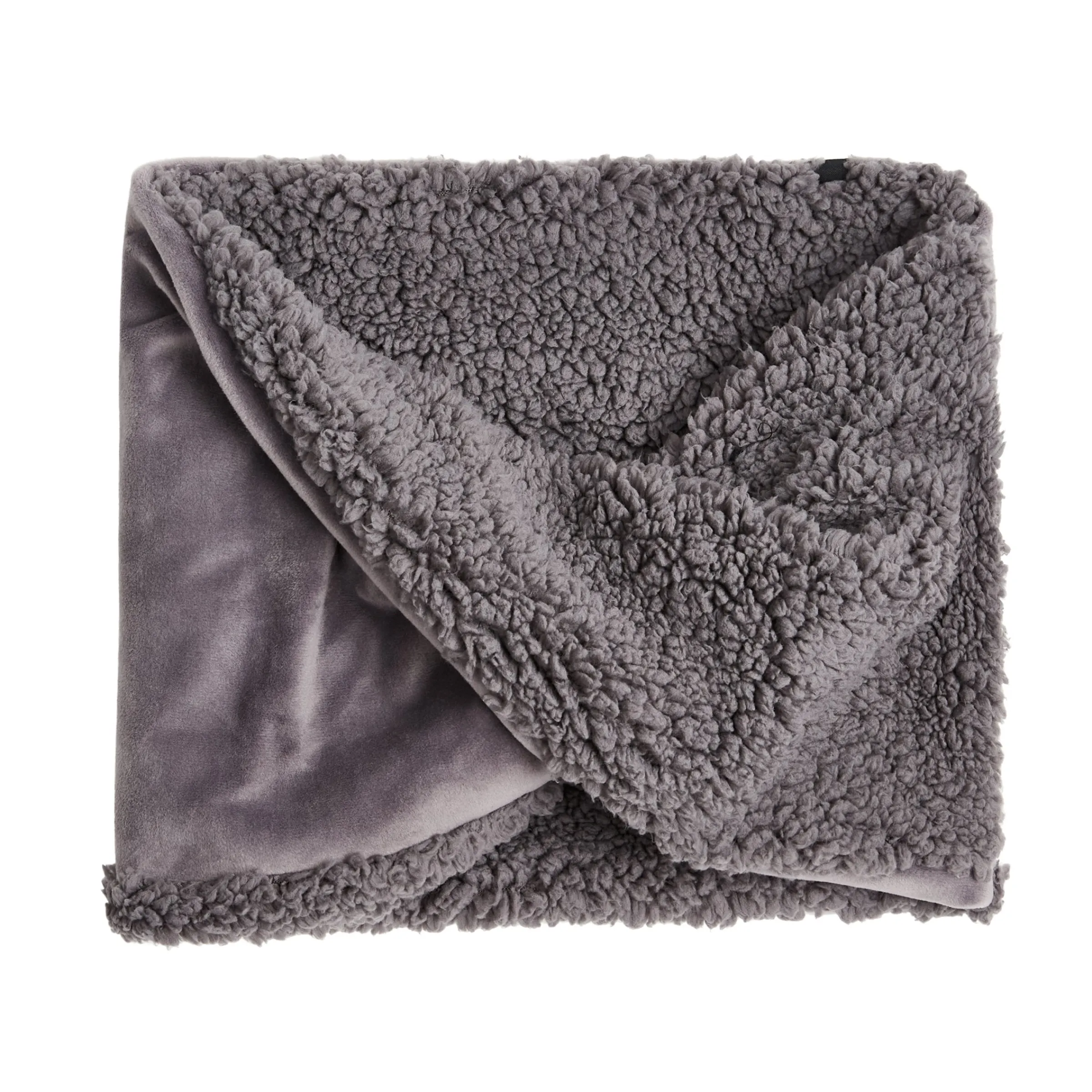 Double Plush Velour and Sherpa Reversible Neckwarmer Women Scarves|Women's Accessories
