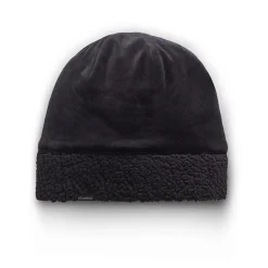 New Double Plush Velour Hat with Sherpa Cuff Women Hats|Women's Accessories