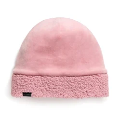 New Double Plush Velour Hat with Sherpa Cuff Women Hats|Women's Accessories