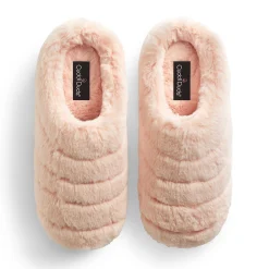 Faux Fur Puff Clog Slipper Women Slippers|Women's Accessories