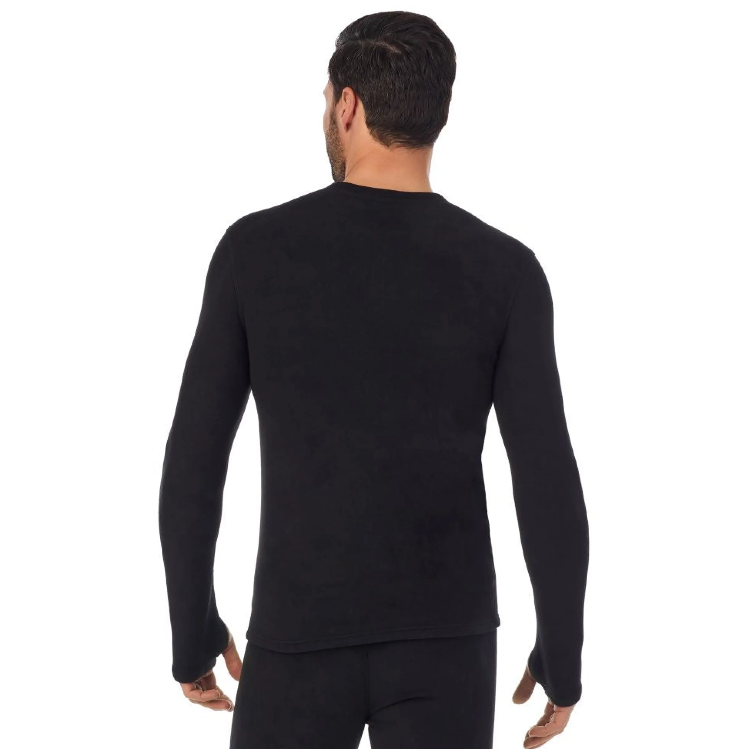 Online Fleecewear Long Sleeve Crew Tops