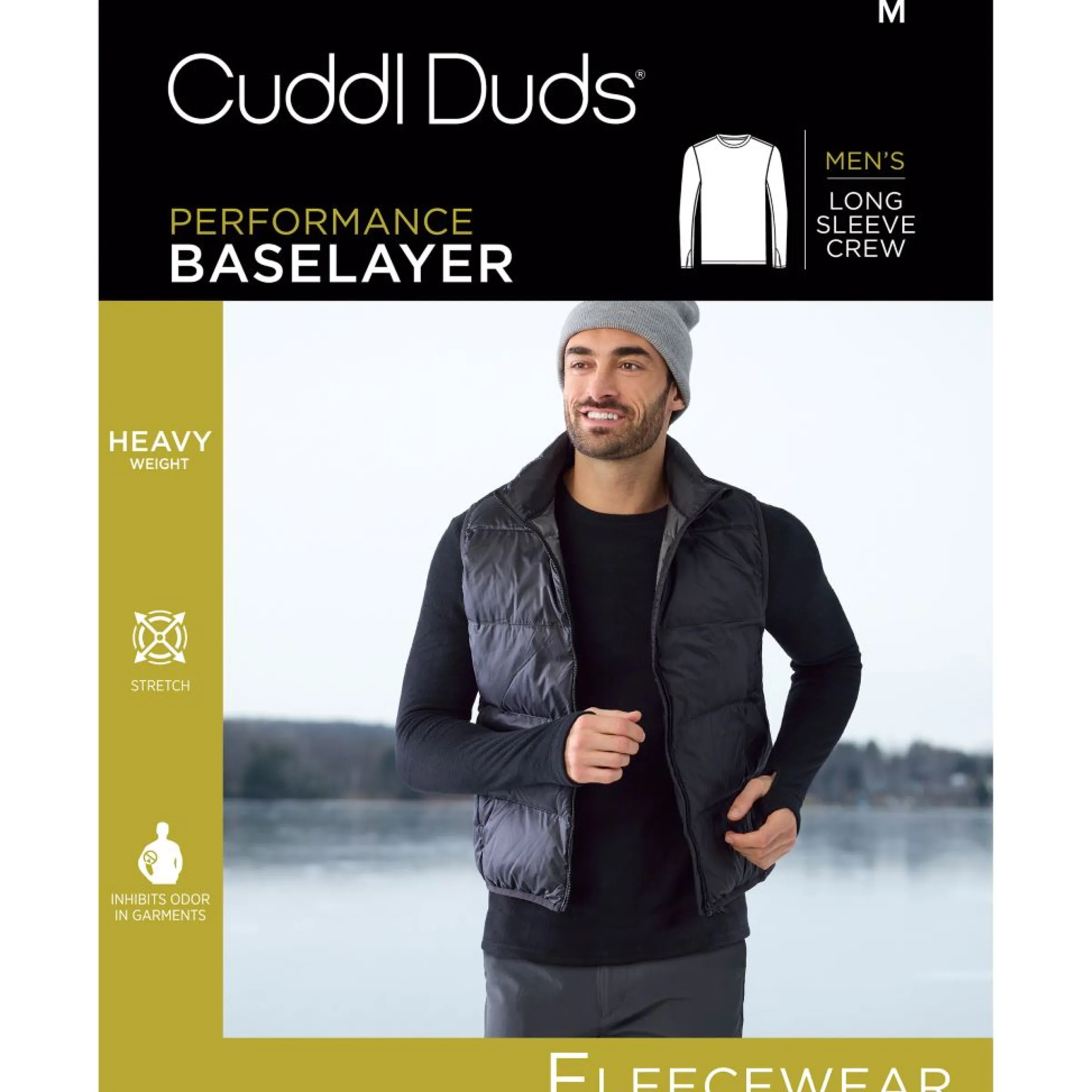 Online Fleecewear Long Sleeve Crew Tops