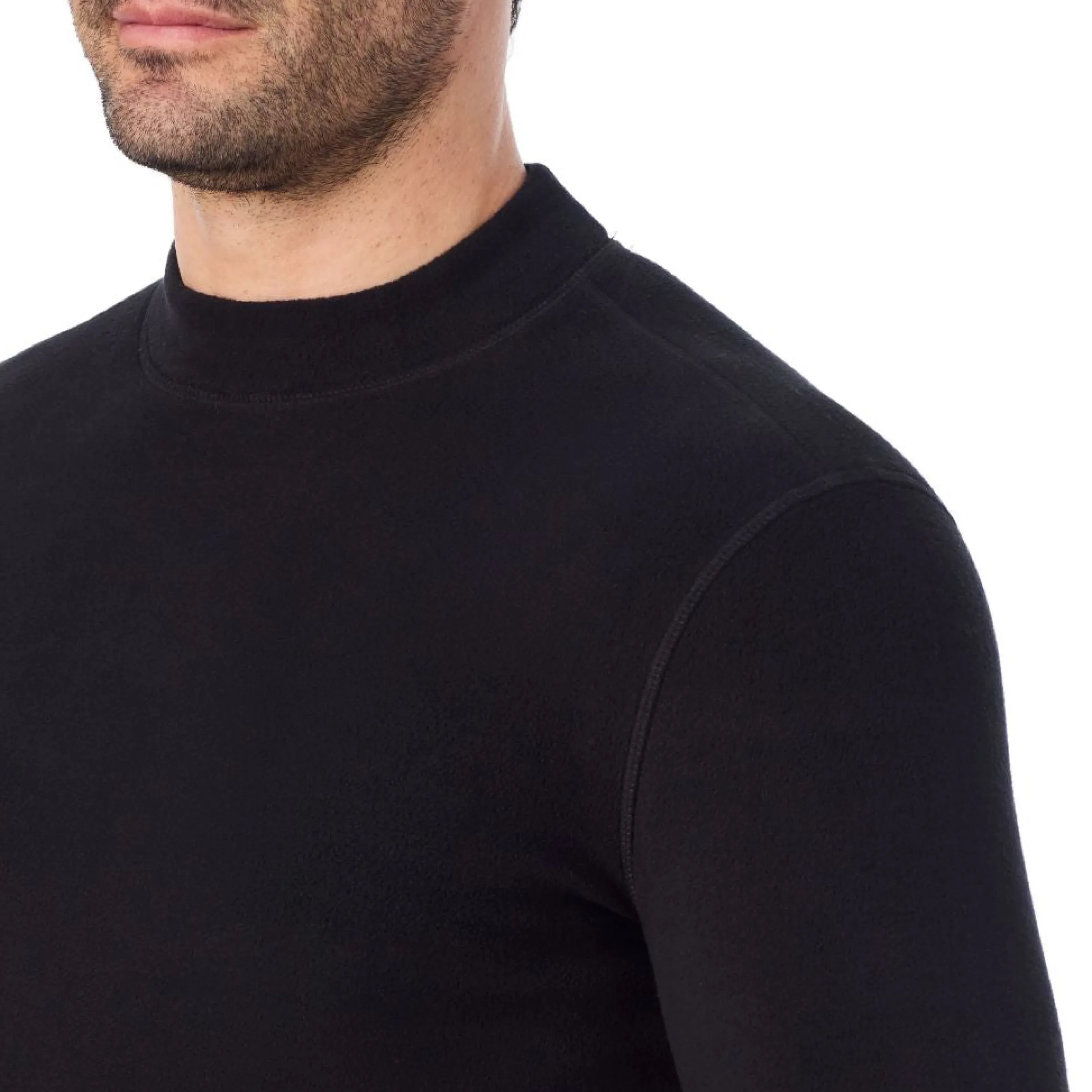 Clearance Fleecewear Long Sleeve Mock Neck Tops