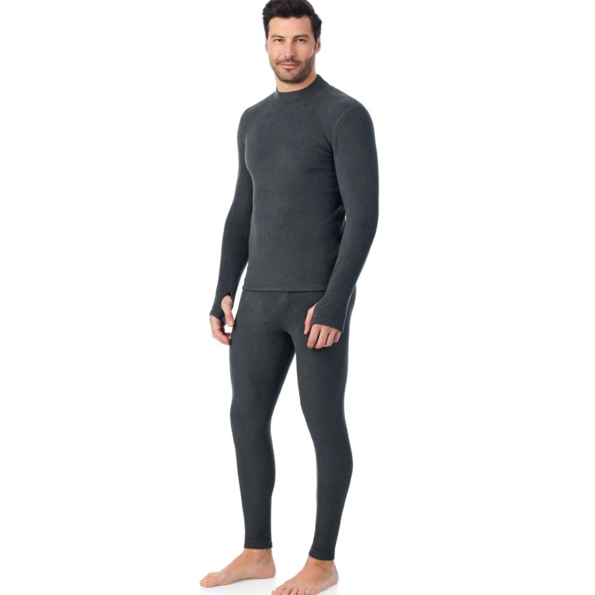 Clearance Fleecewear Long Sleeve Mock Neck Tops