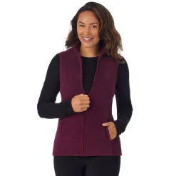 Sale Fleecewear With Stretch Full Zip Vest Women Lounge|Wraps + Hoodies