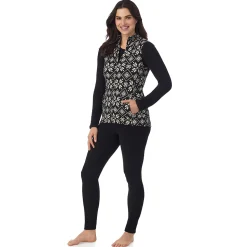 Sale Fleecewear With Stretch Full Zip Vest Women Lounge|Wraps + Hoodies
