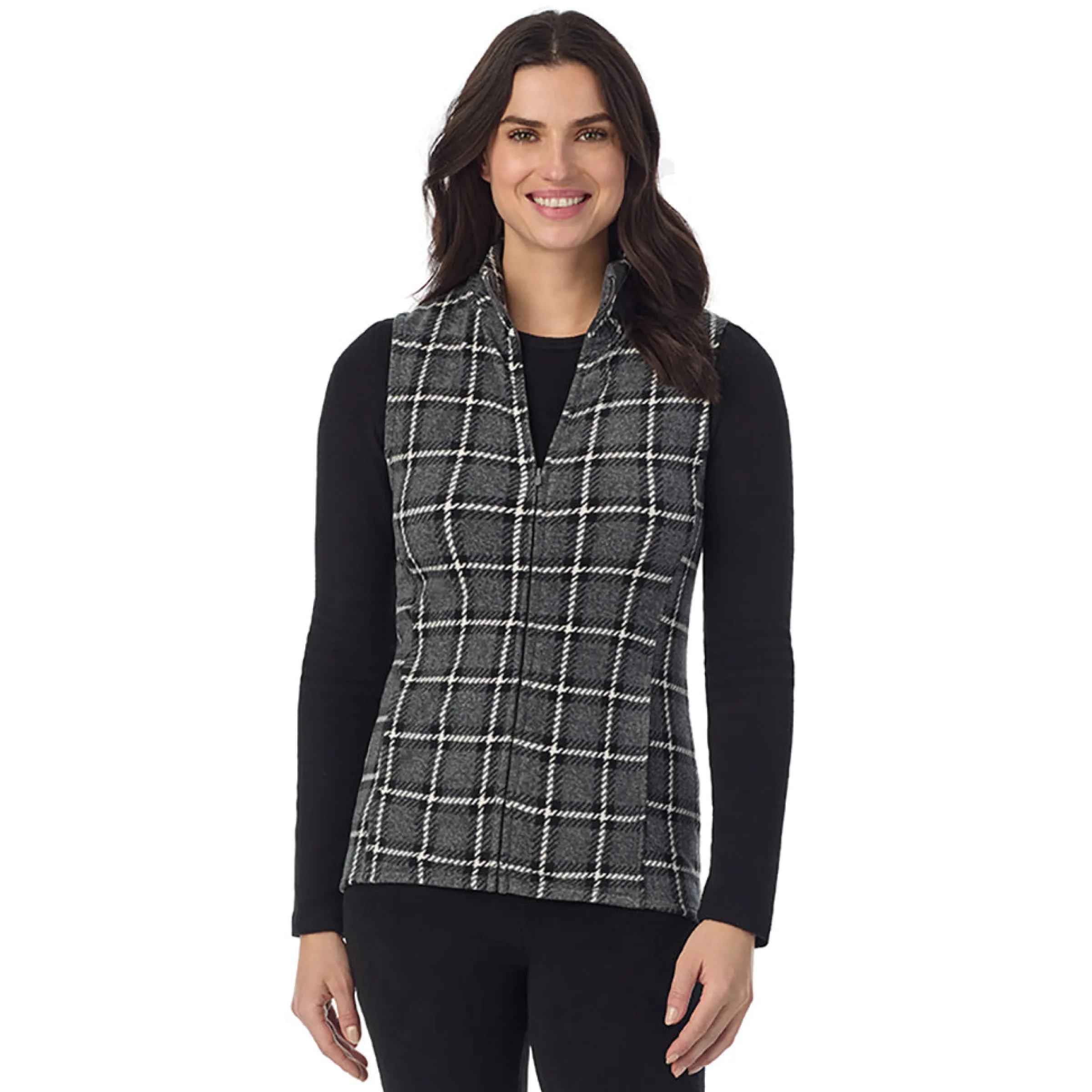 Sale Fleecewear With Stretch Full Zip Vest Women Lounge|Wraps + Hoodies
