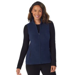 Sale Fleecewear With Stretch Full Zip Vest Women Lounge|Wraps + Hoodies
