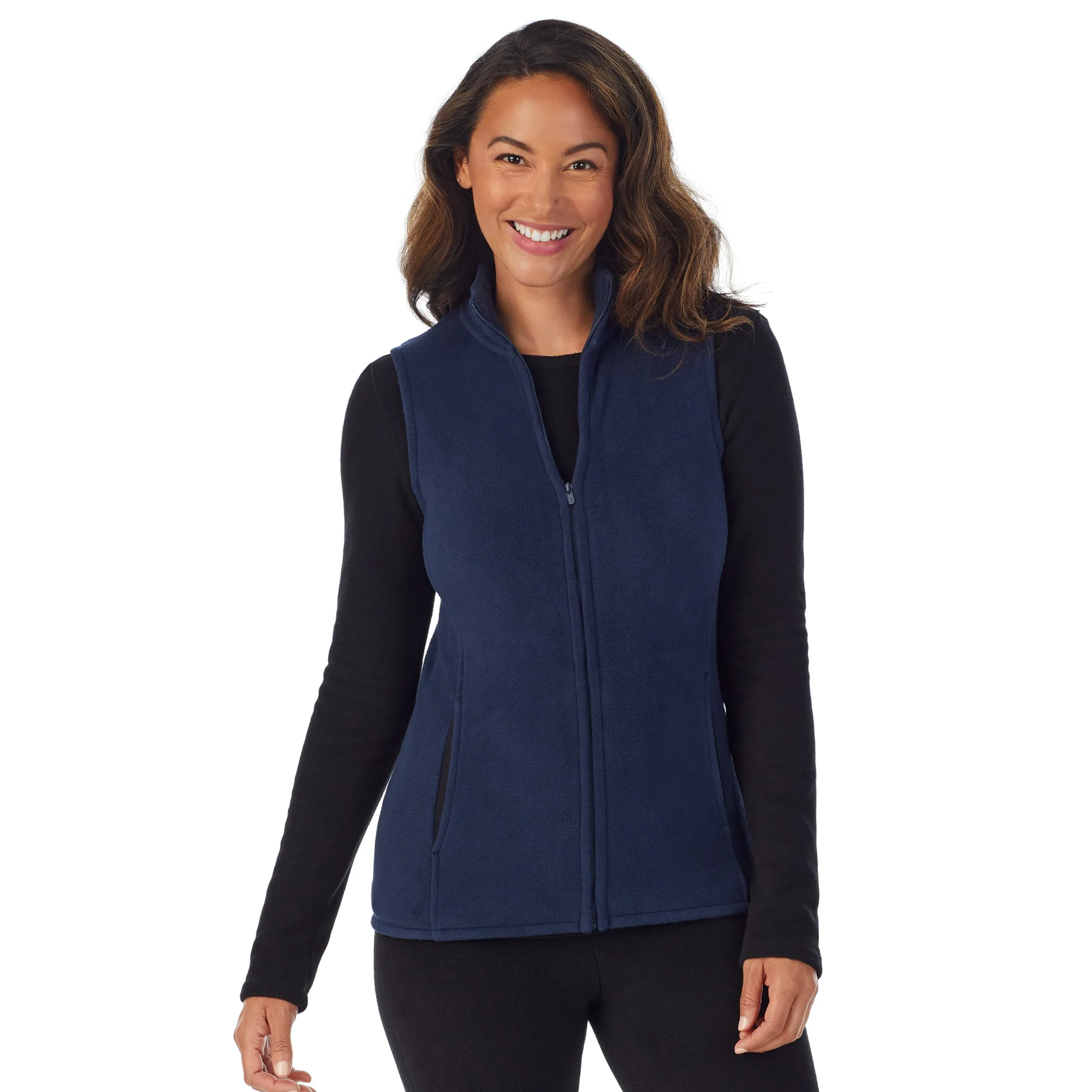 Sale Fleecewear With Stretch Full Zip Vest Women Lounge|Wraps + Hoodies