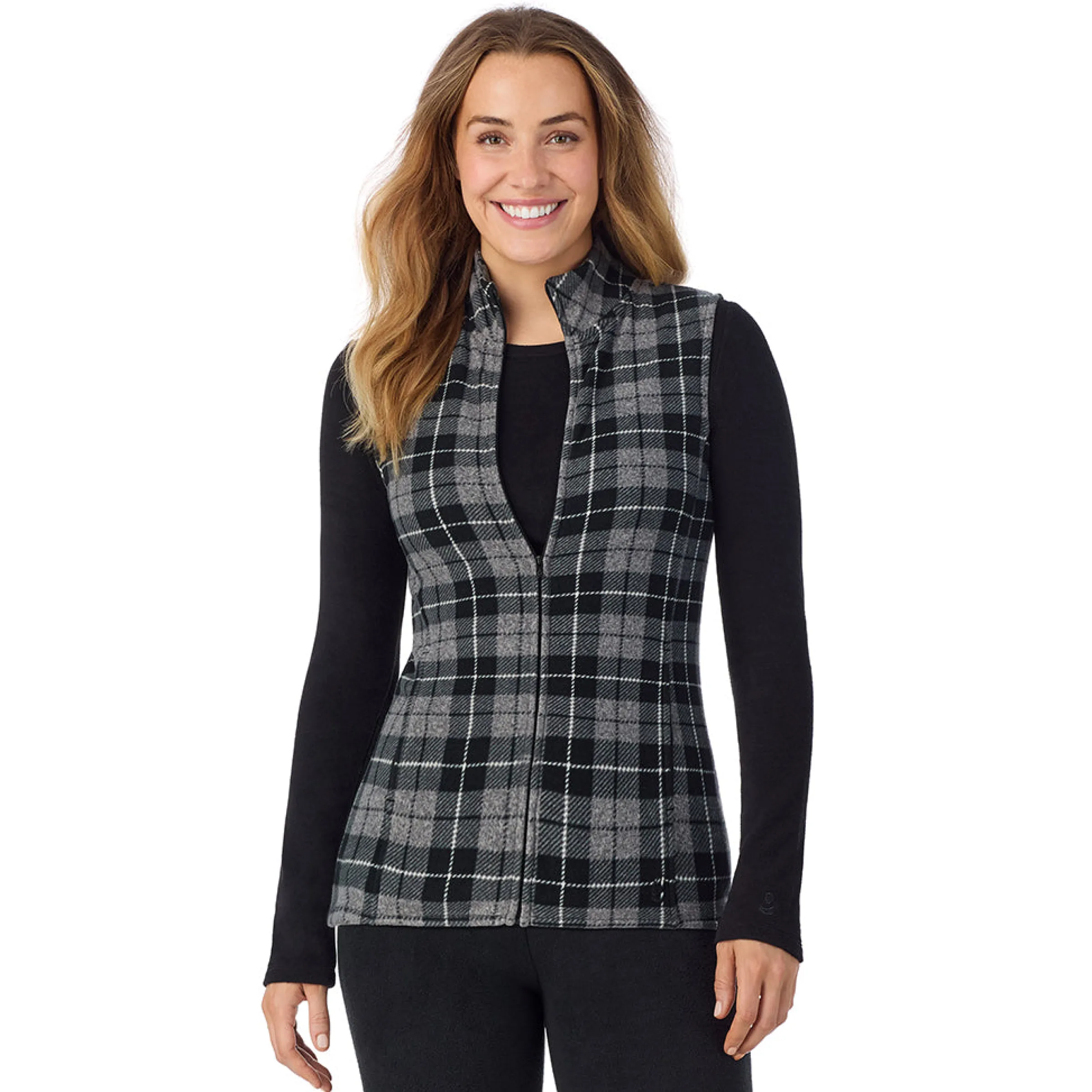 Sale Fleecewear With Stretch Full Zip Vest Women Lounge|Wraps + Hoodies