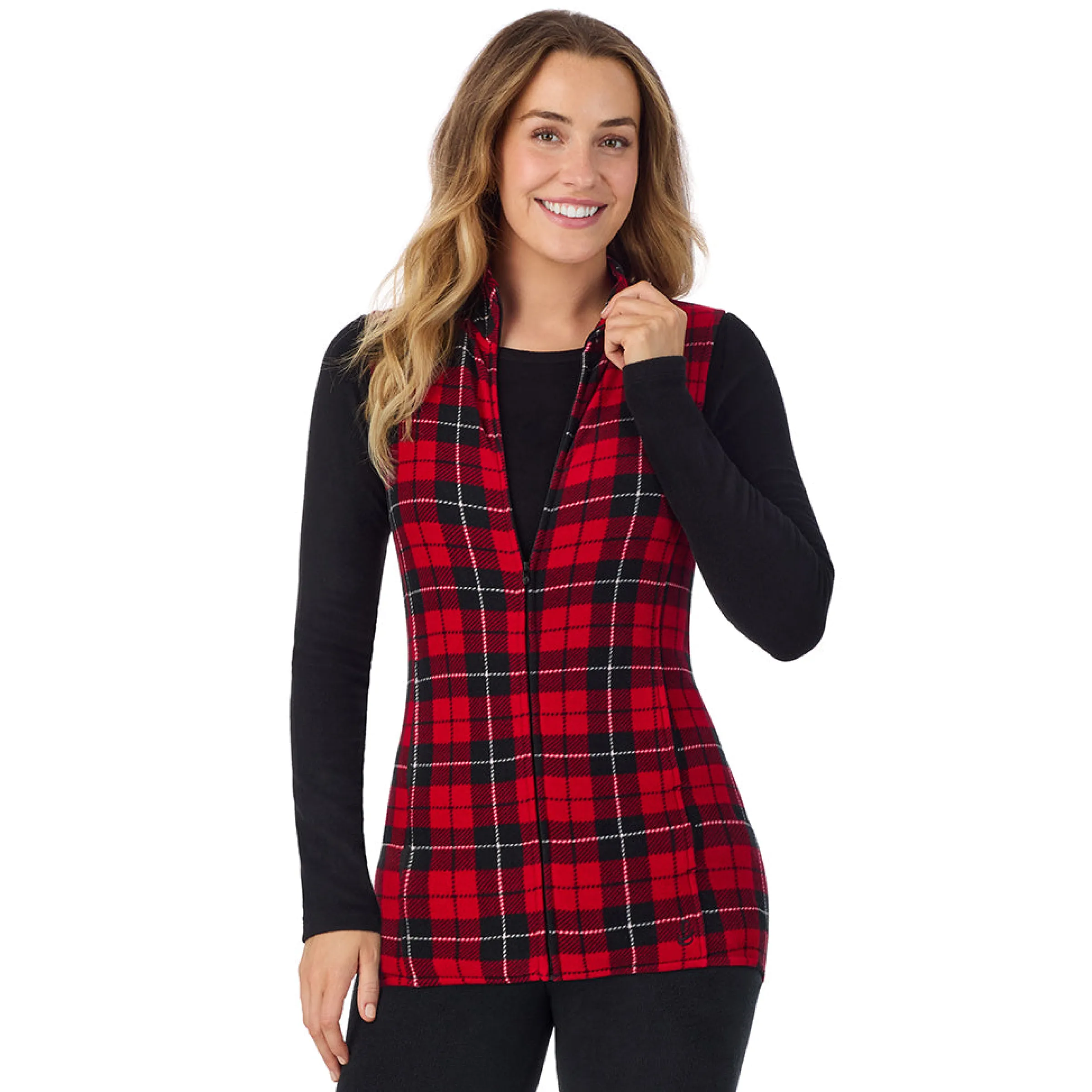 Sale Fleecewear With Stretch Full Zip Vest Women Lounge|Wraps + Hoodies