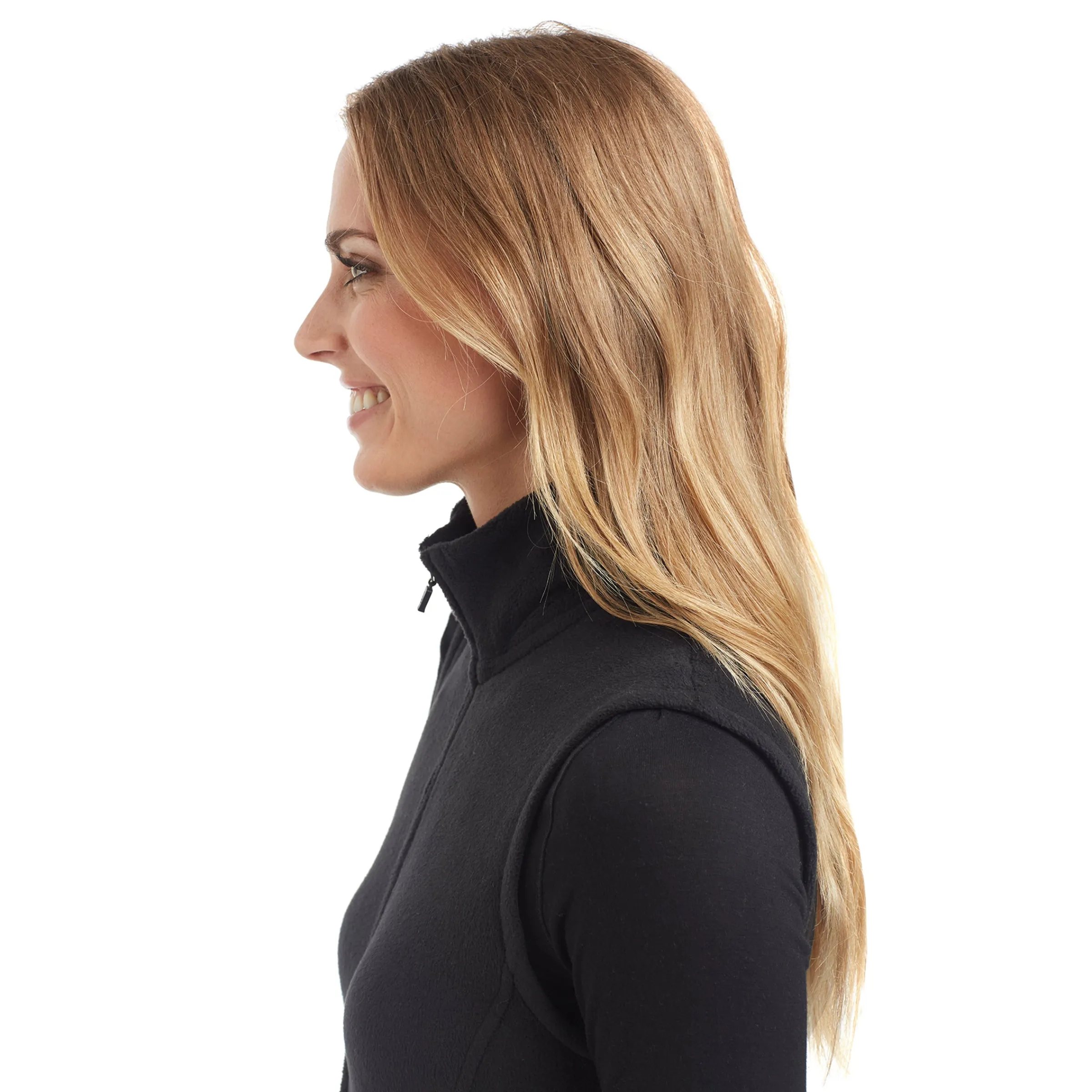 Sale Fleecewear With Stretch Full Zip Vest Women Lounge|Wraps + Hoodies