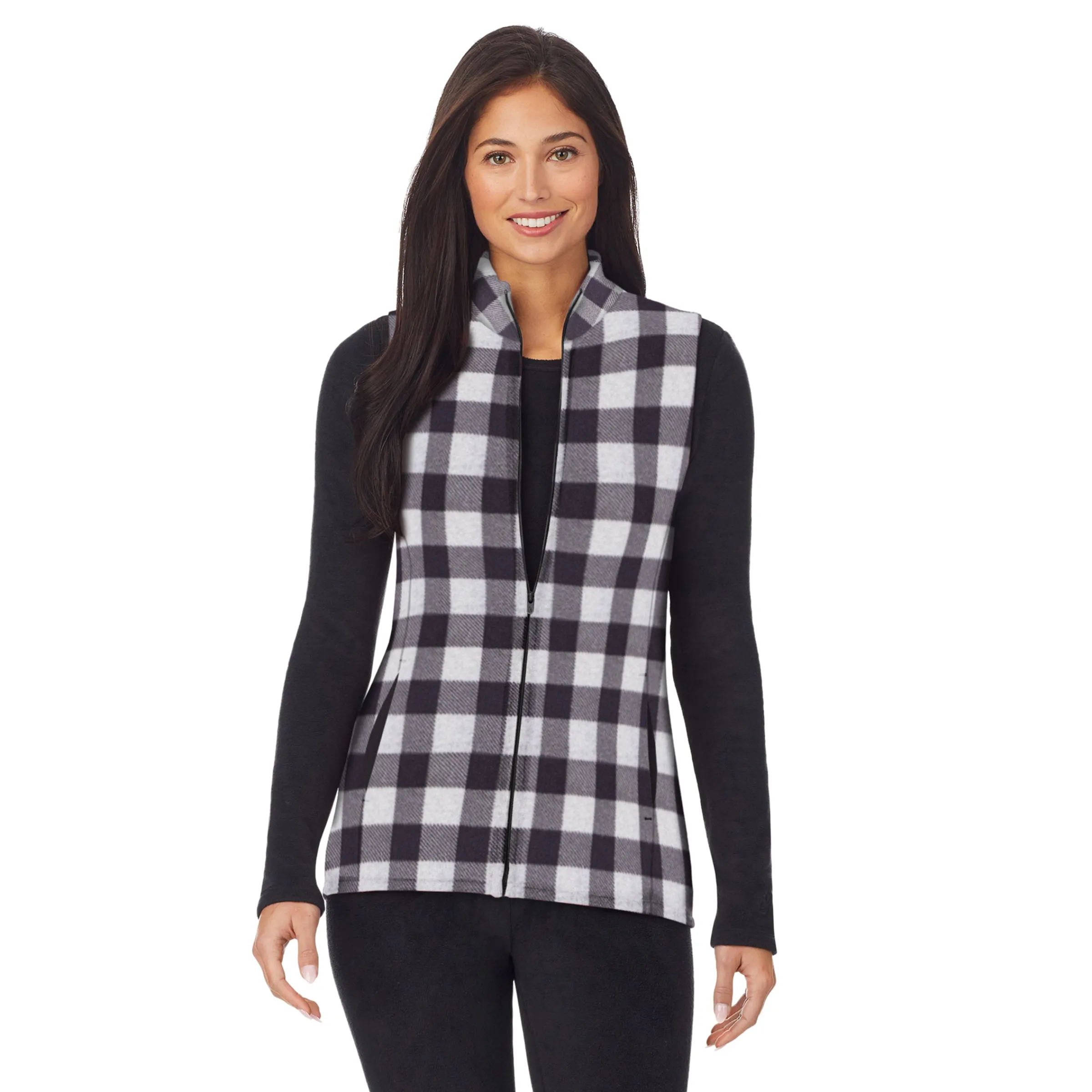 Sale Fleecewear With Stretch Full Zip Vest Women Lounge|Wraps + Hoodies