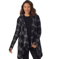 Discount Fleecewear With Stretch Long Sleeve Hooded Wrap Women Lounge|Wraps + Hoodies