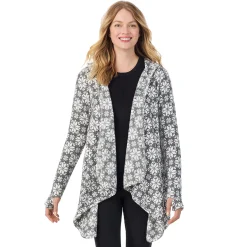 Discount Fleecewear With Stretch Long Sleeve Hooded Wrap Women Lounge|Wraps + Hoodies