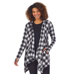 Discount Fleecewear With Stretch Long Sleeve Hooded Wrap Women Lounge|Wraps + Hoodies