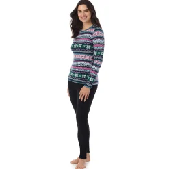 Fleecewear With Stretch Long Sleeve Crew TALL Women Petite + Tall|Long Sleeves