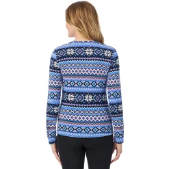 Fleecewear With Stretch Long Sleeve Crew TALL Women Petite + Tall|Long Sleeves