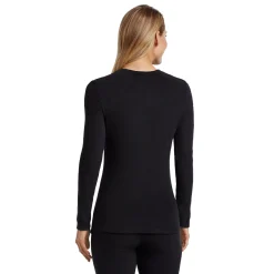 Fleecewear With Stretch Long Sleeve Crew TALL Women Petite + Tall|Long Sleeves