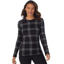 Fleecewear With Stretch Long Sleeve Crew TALL Women Petite + Tall|Long Sleeves