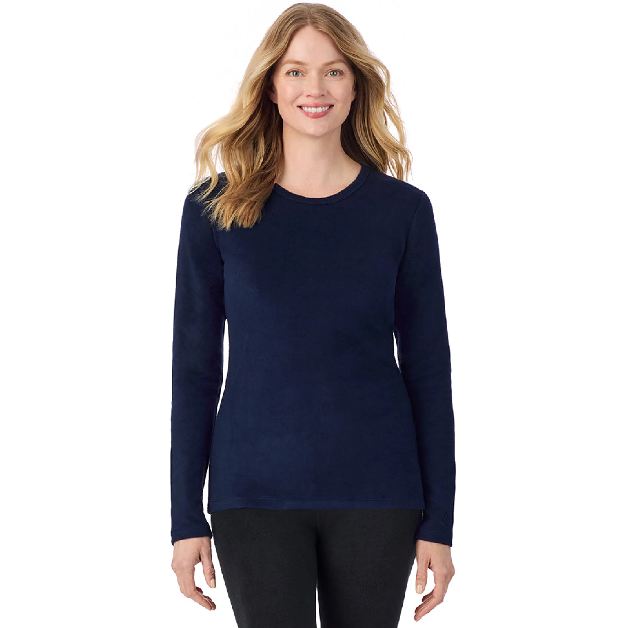 Online Fleecewear With Stretch Long Sleeve Crew PETITE Women Petite + Tall|Long Sleeves