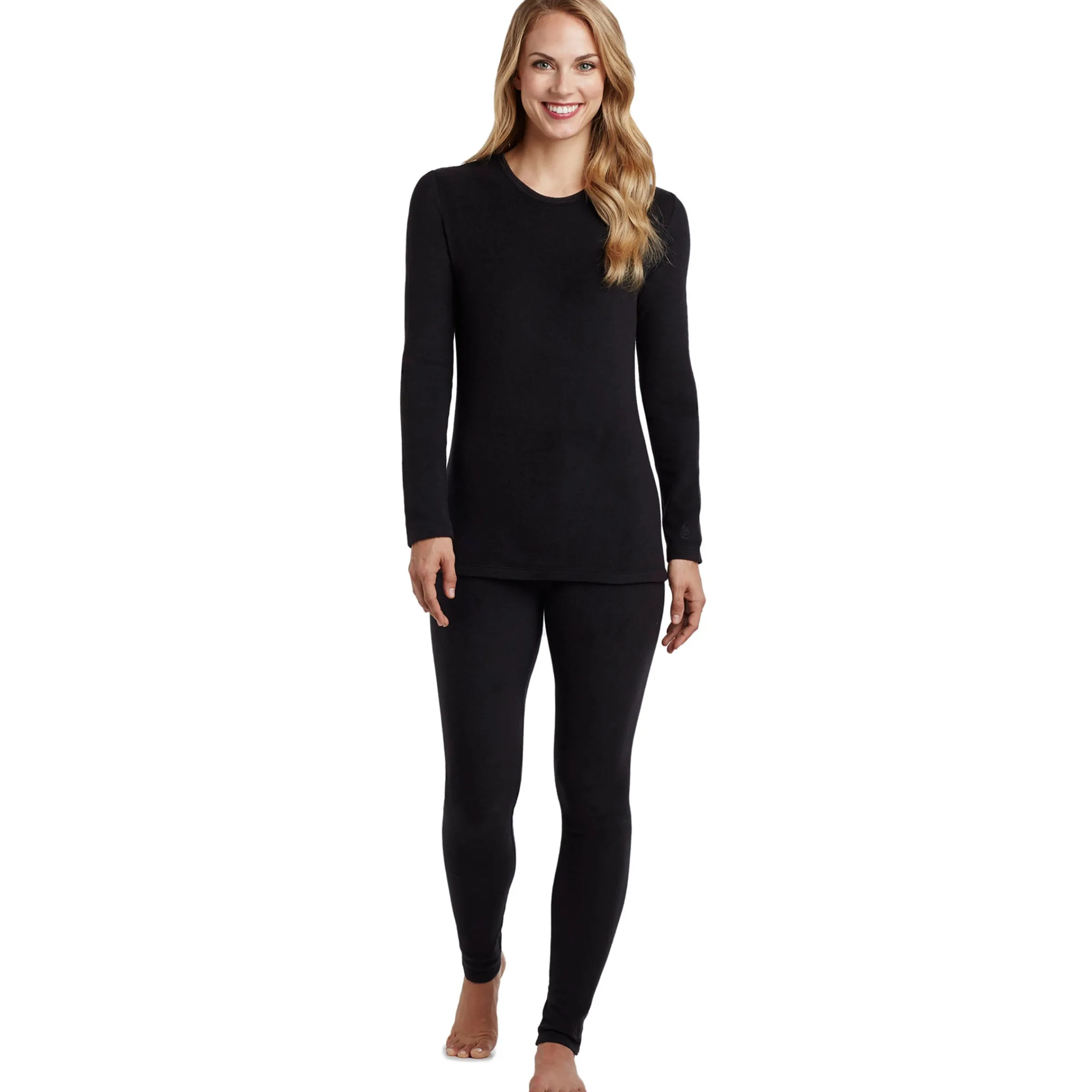 Online Fleecewear With Stretch Long Sleeve Crew PETITE Women Petite + Tall|Long Sleeves
