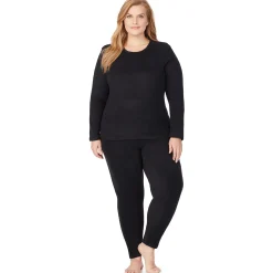 Online Fleecewear With Stretch Legging PLUS Women Plus Size|Bottoms