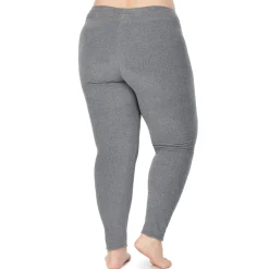 Online Fleecewear With Stretch Legging PLUS Women Plus Size|Bottoms