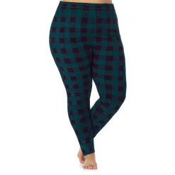 Online Fleecewear With Stretch Legging PLUS Women Plus Size|Bottoms