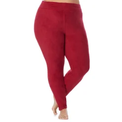 Online Fleecewear With Stretch Legging PLUS Women Plus Size|Bottoms